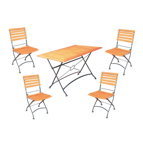 4041908090126 - Harms Wien Set 2 Tisch 5tlg 1x Tisch 304935 4x Klappstuhl 304931 4041908090126 - Harms Wien Set 2 Tisch 5tlg 1x Tisch 304935 4x Klappstuhl 304931