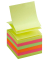 Haftnotizen 222005, Z-Faltung, 75x75mm, neongelb/-grün/-pink/-orange, Z-Notes, quadratisch