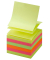Haftnotizen 222005, Z-Faltung, 75x75mm, neongelb/-grün/-pink/-orange, Z-Notes, quadratisch