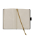 Notizbuch Q22 25-464, Tucson, schwarz, A6, kariert, 80g, 96 Blatt / 192 Seiten