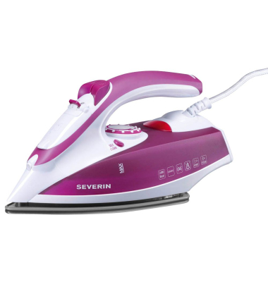 Dampfbügeleisen Severin BA 3243 Weiß, Pink 2400 W