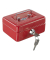 Geldkassette 145 Größe 0 rot 125x63x95mm
