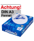Kopierpapier Clairalfa 2217C A3 210g hochweiß 