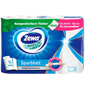 Küchenrollen Wisch&Weg Sparblatt 43224 2-lagig weiß Rolle à 74 Blatt