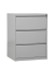 H&auml;ngeregistraturschrank 100316, lichtgrau, 3 Schubladen, 2-bahnig
