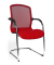 2 Topstar Open Chair 100 Besucherstühle rot