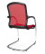 2 Topstar Open Chair 100 Besucherstühle rot