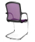 2 Topstar Open Chair 100 Besucherstühle lila