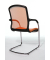 2 Topstar Open Chair 100 Besucherstühle orange