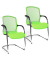 2 Topstar Open Chair 100 Besucherstühle grün