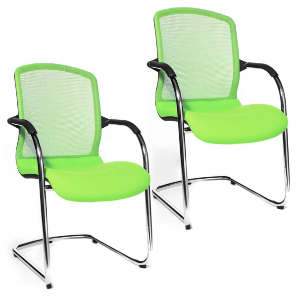 4014296037684 - 2 Open Chair 100 Besucherstühle grün 4014296037684 2 Stück 4014296037684 - 2 Open Chair 100 Besucherstühle grün 4014296037684 2 Stück