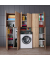 Waschmaschinenschrank Lona eiche
