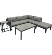 MIRANDA Loungegruppe grau