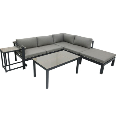 MIRANDA Loungegruppe grau