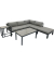 MIRANDA Loungegruppe grau