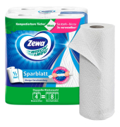 Küchenrollen Wisch&Weg Sparblatt 29715 2-lagig weiß Rolle à 148 Blatt