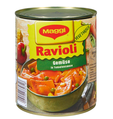 Ravioli Gemüse Fertiggericht