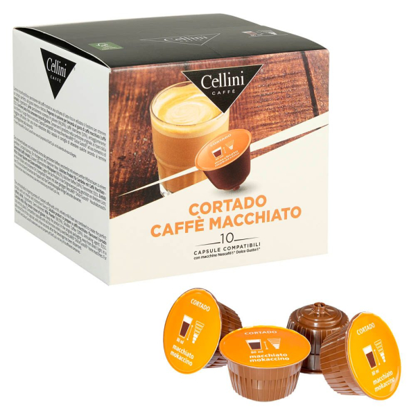 8002730140560 - CAFFÈ MACCHIATO Kaffeekapseln 10 Portionen 8002730140560 8640603 63 Gramm 8002730140560 - CAFFÈ MACCHIATO Kaffeekapseln 10 Portionen 8002730140560 8640603 63 Gramm