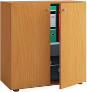 L Aktenschrank buche/buche