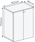 XL Aktenschrank buche/buche