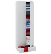 Vandol Aktenschrank weiß 4 Fachböden