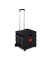 Einkaufstrolley 10031420_46, max. BeLiterastbarkeit bis ca. 35kg mit Deckel, außen 990x450x380mm, Kunststoff, Aluminium schwarz