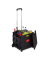 Einkaufstrolley 10031420_46, max. BeLiterastbarkeit bis ca. 35kg mit Deckel, außen 990x450x380mm, Kunststoff, Aluminium schwarz