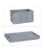 Klappbox 10022584_111, 60 Liter, au&szlig;en 585x400x315mm, Polypropylen (PP) grau
