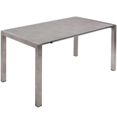 Gartentisch Sienna grau rechteckig