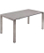 Gartentisch Sienna grau rechteckig