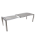 Gartentisch Sienna grau rechteckig