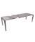 Gartentisch Sienna grau rechteckig