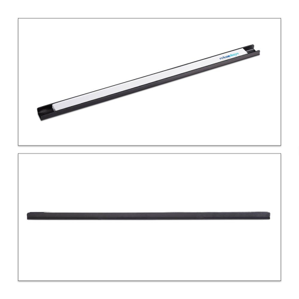 4052025310318 - Relaxdays - Magnetleiste 3er Set für Werkzeug stark magnetisch Werkstatt Garage Büro 45 cm lang Stahl schwarz weiß 4052025310318 - Relaxdays - Magnetleiste 3er Set für Werkzeug stark magnetisch Werkstatt Garage Büro 45 cm lang Stahl schwarz weiß