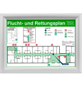 Plakat-Klapprahmen WRA3, silber, A3, Aluminium