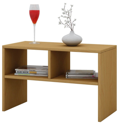 Beistelltisch Nachto 911094, 45cm (H), 60x40cm (BxT), rechteckig, buche / buche