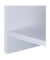 Couchtisch Tindus, 35cm (H), 100x50cm (BxT), rechteckig, Betonoptik / weiß