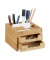 Schreibtisch-Organizer braun