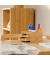 Schreibtisch-Organizer braun