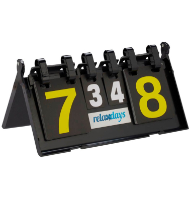 Zähltafel schwarz