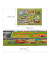 Spielteppich Kleinstadt grün/bunt 100,0 x 150,0 cm