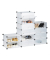 Schuhschrank transparent/transparent