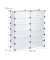 Schuhschrank transparent/transparent