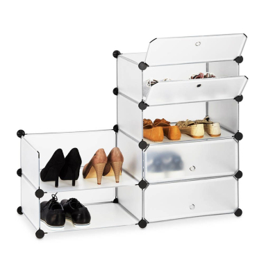 Schuhschrank transparent/transparent