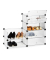 Schuhschrank transparent/transparent
