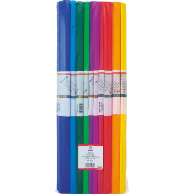 Krepppapier standard farbsortiert 31 g/qm