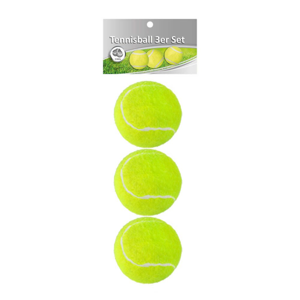 4058411504095 - Tennisbälle gelb grün 4058411504095 TB602 3 Stück 4058411504095 - Tennisbälle gelb grün 4058411504095 TB602 3 Stück