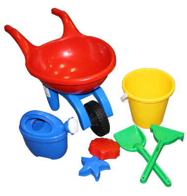 Sandspielzeug-Set mehrfarbig