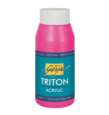 Acrylfarbe Solo Goya Triton 17042 violettrot 750ml