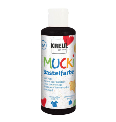 MUCKI Acrylfarbe schwarz