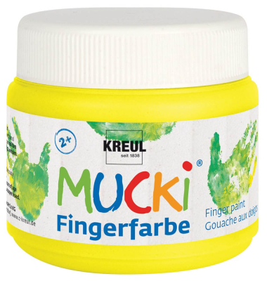 Fingerfarbe 23102 gelb